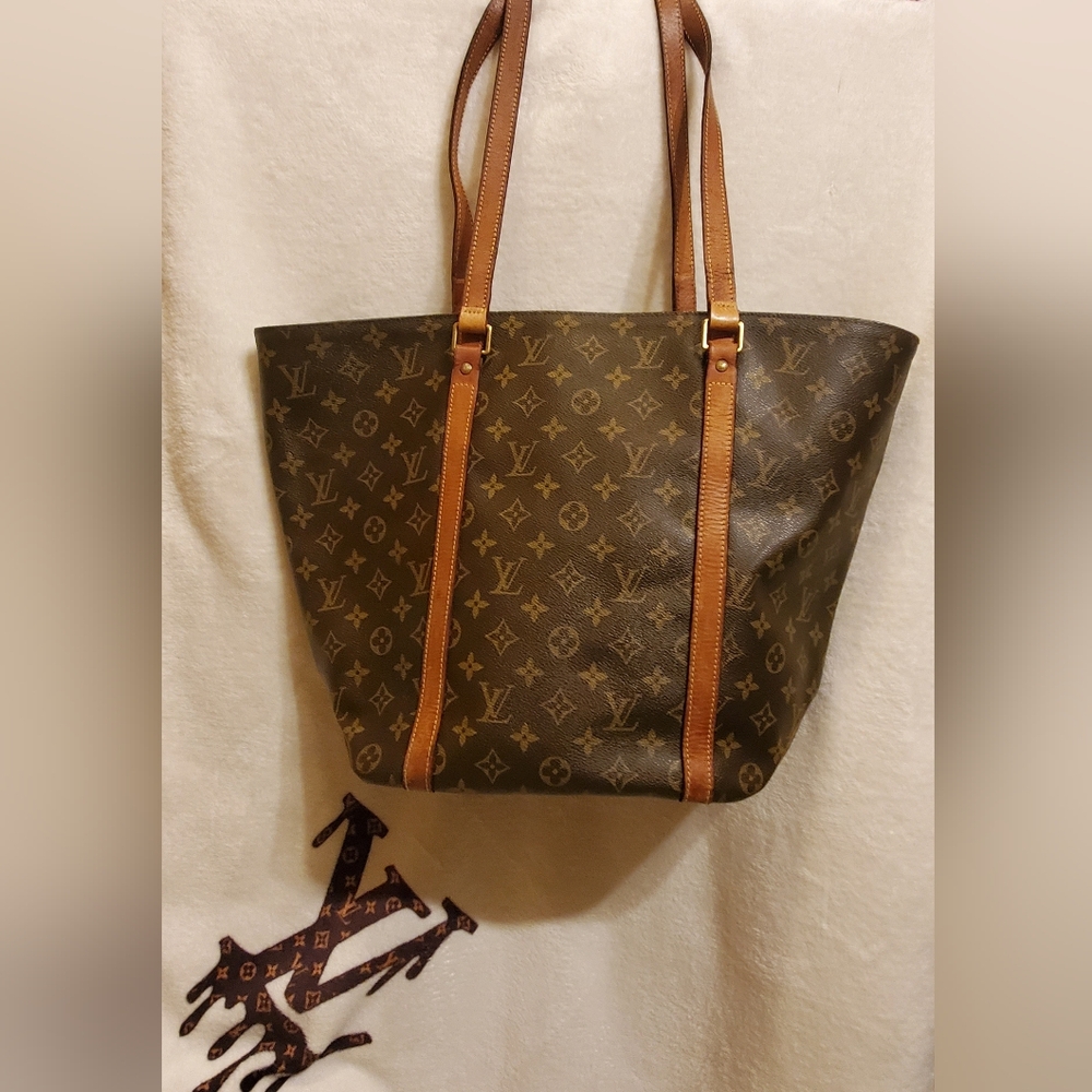 Vintage Louis Vuitton Sac Shopping Tote